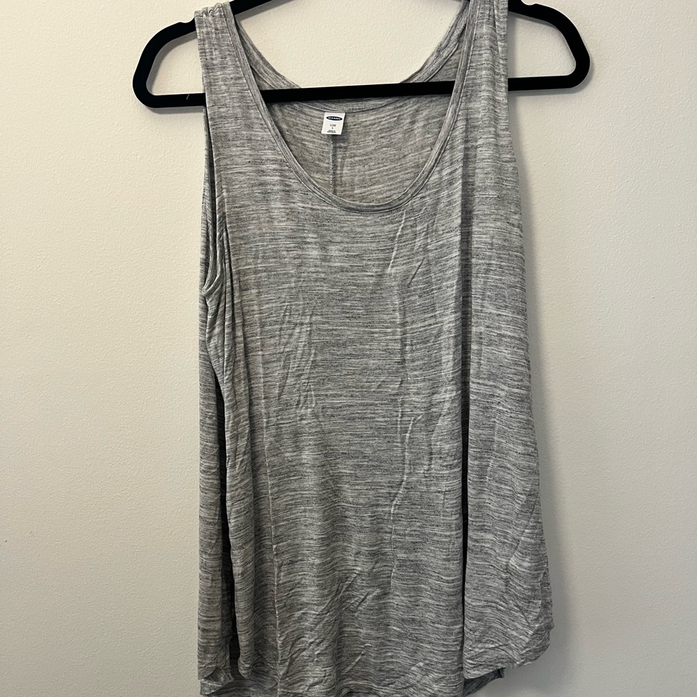 Old Navy Gray Relaxed Tank Top